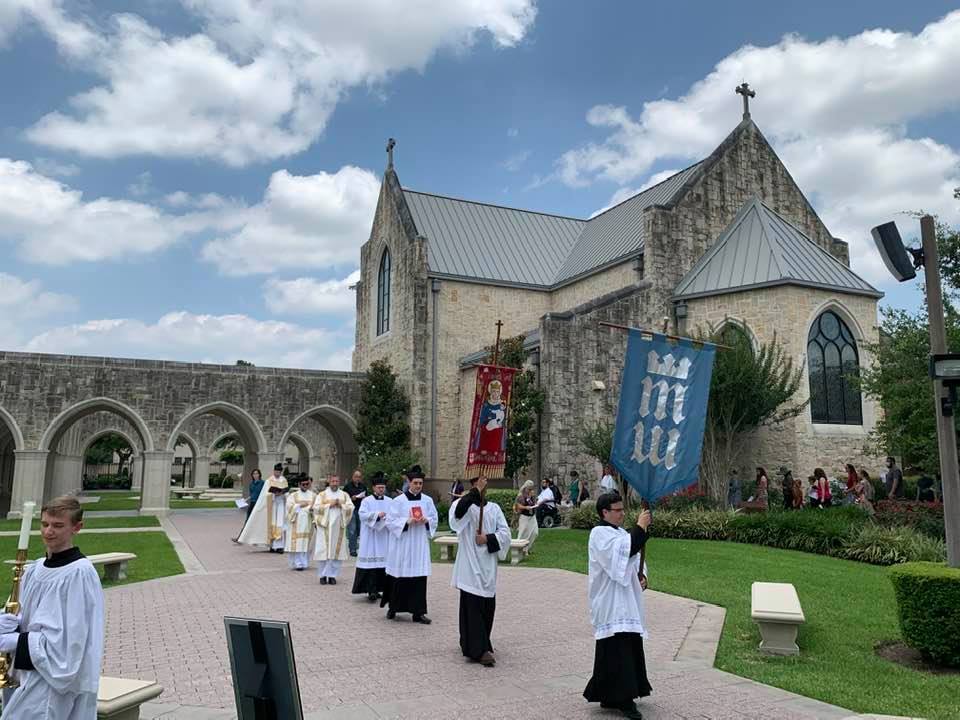 Rogation Procession at Our Lady of Walsingham